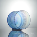 Q're blue crystal singing bowl set